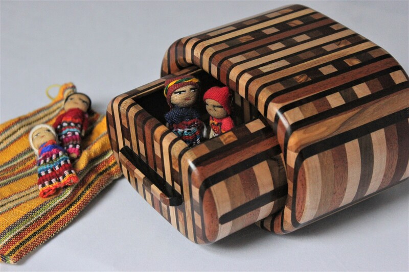 Handy little Trinket Box By Reuben's woodcraft